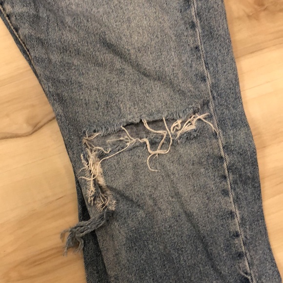 Forever 21 Distressed Boyfriend Jeans - Picture 3 of 6